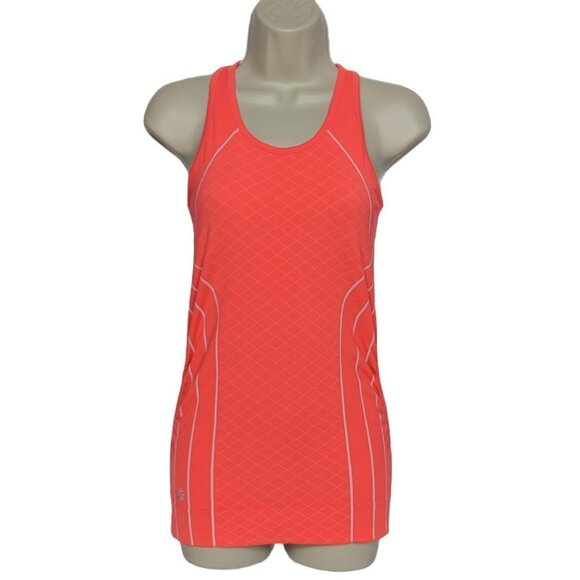 Athleta Finish Fast Line Athletic Tank Coral XS - Picture 1 of 4